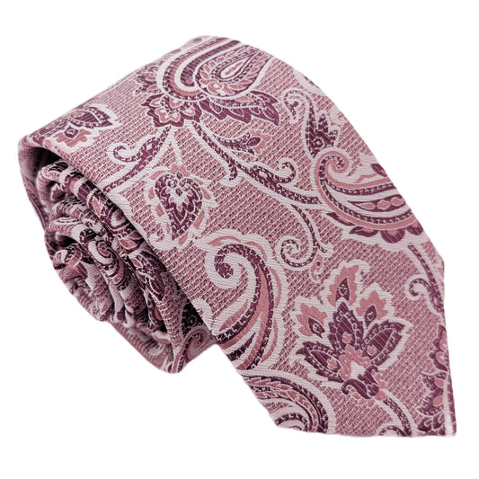 Cassis Baroque Paisley Wedding Tie