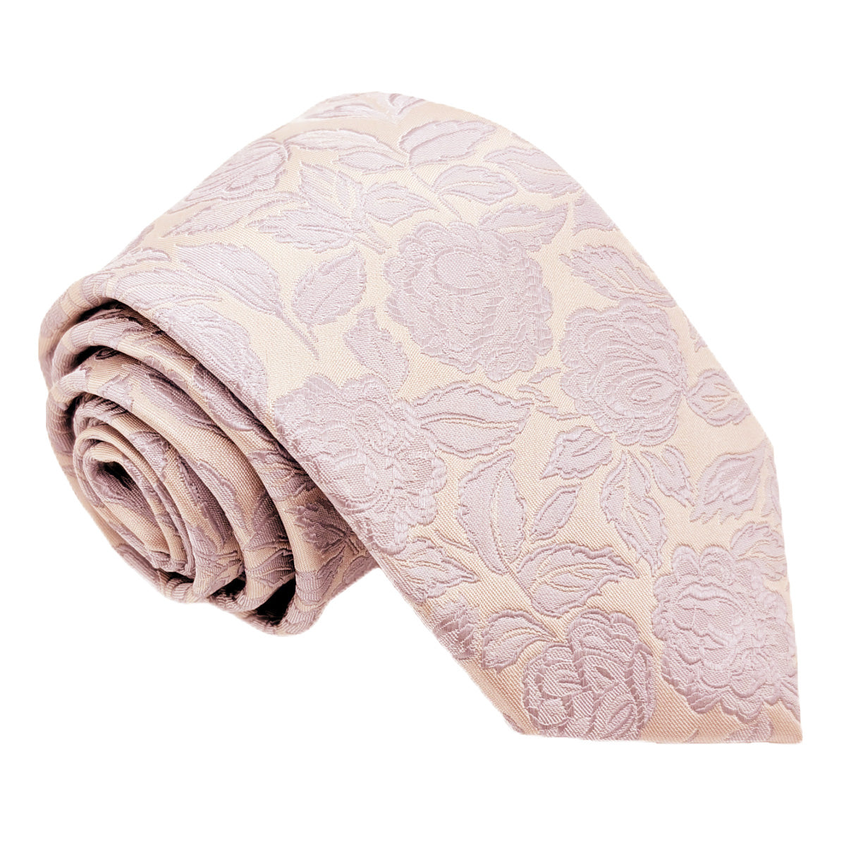 Bold Oyster Rose Wedding Tie