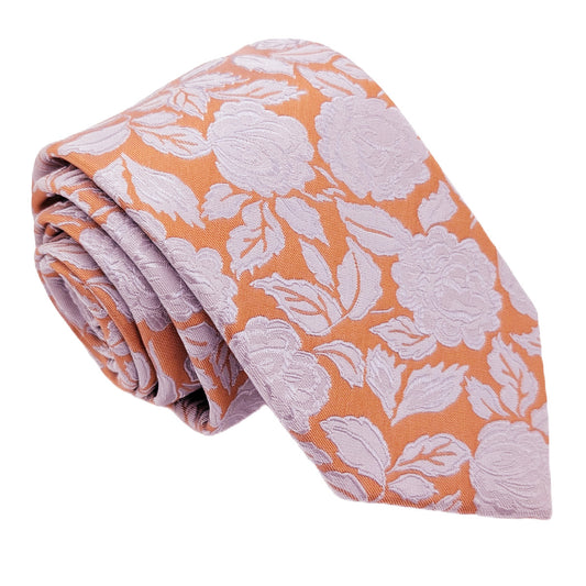 Bold Spice Rose Wedding Tie