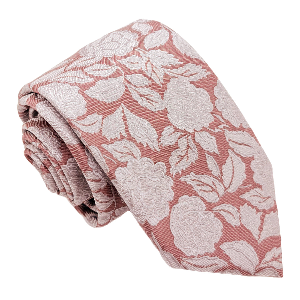 Bold Desert Rose Wedding Tie