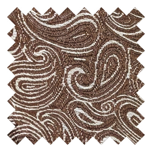 Walnut Paisley Wedding Swatch