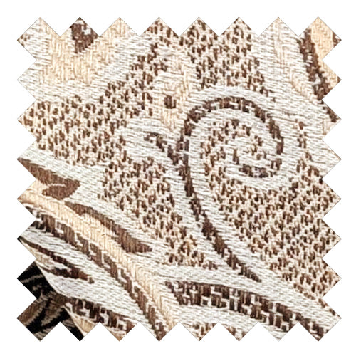 Walnut Baroque Paisley Wedding Swatch