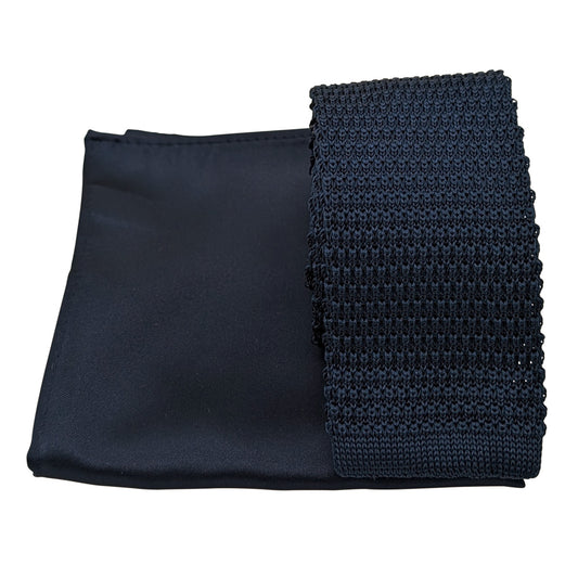 Mix and Match - Sapphire Knitted Silk & Galaxy Blue Wedding Set