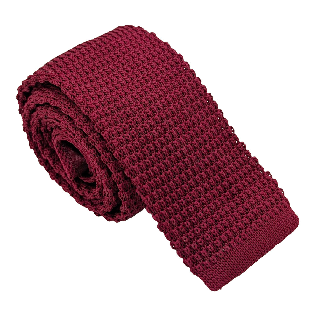 Rhubarb Knit Wedding Tie