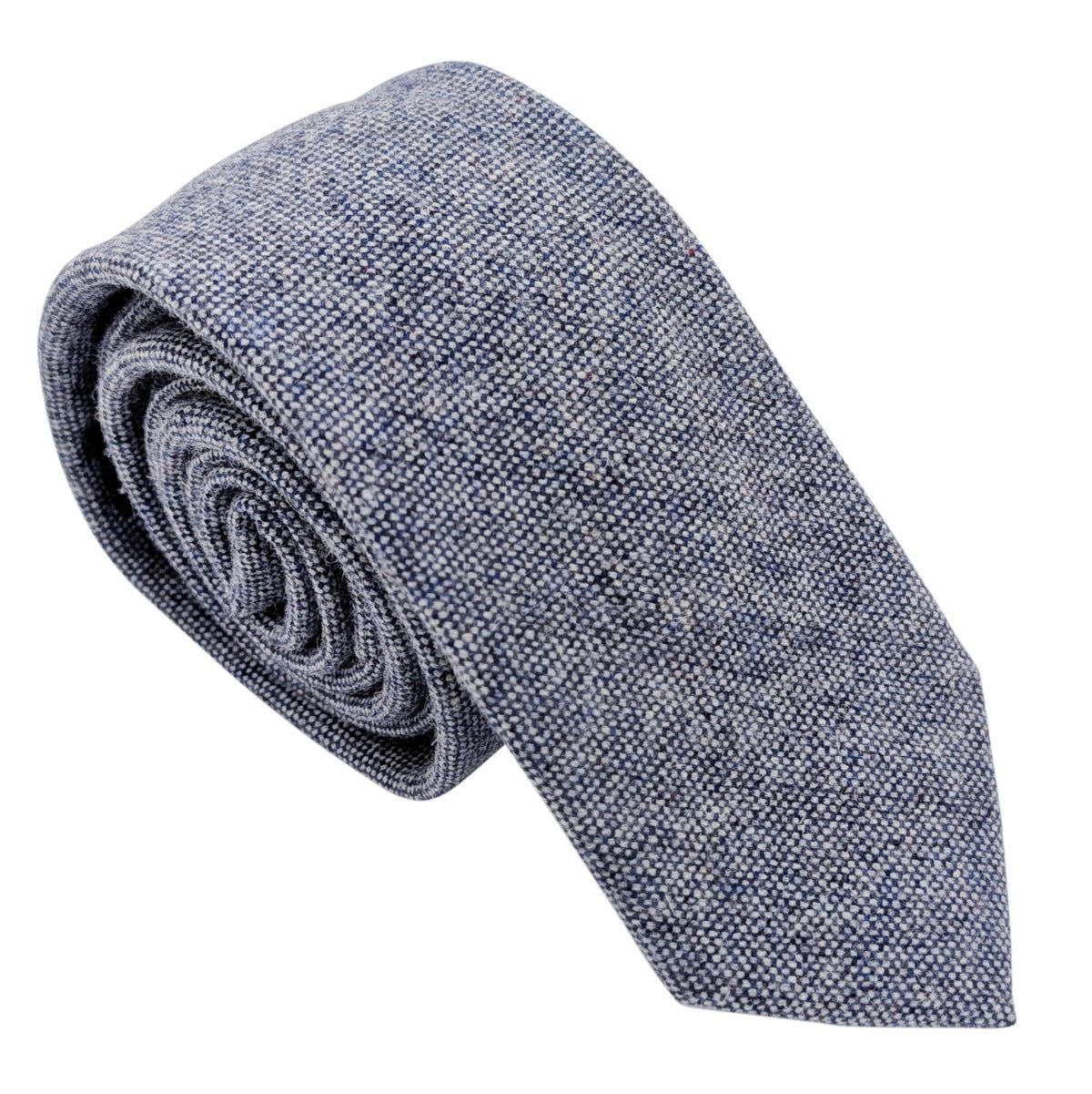 Pacific Blue Tweed Wedding Swatch