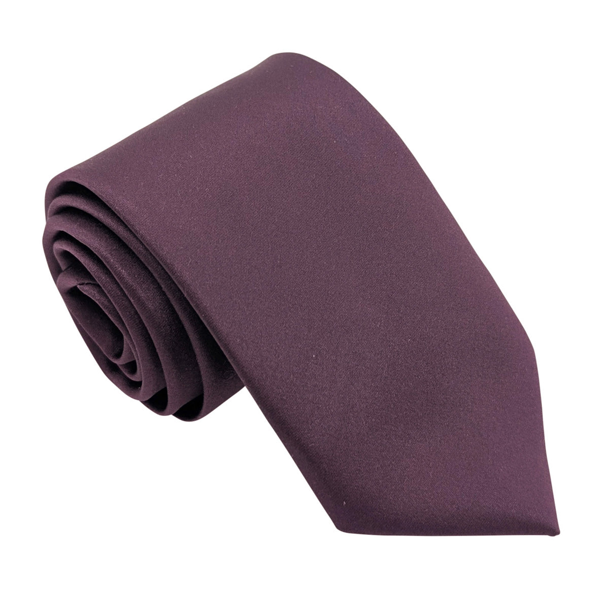 Plum Wedding Tie