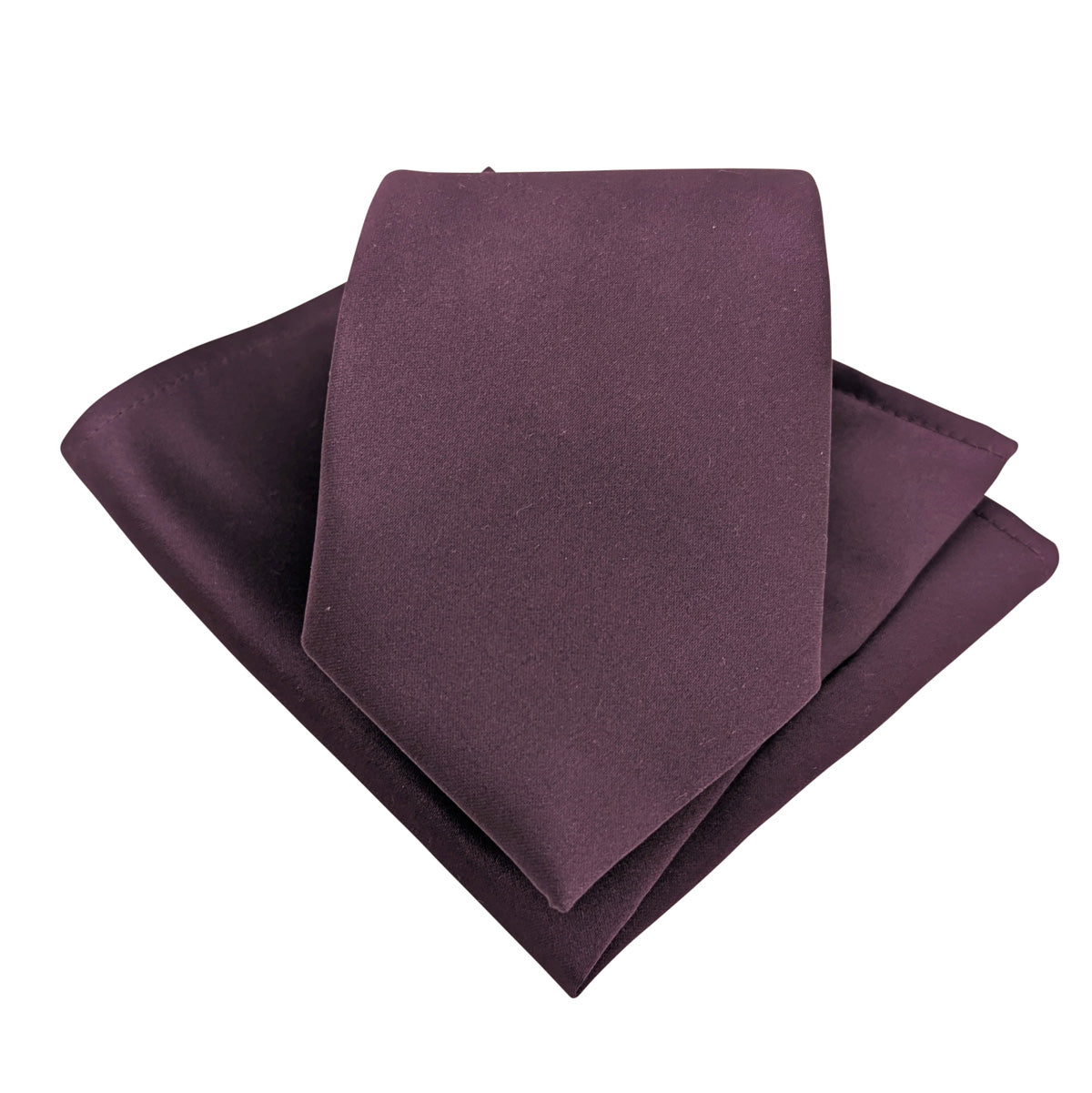 Plum Pocket Square