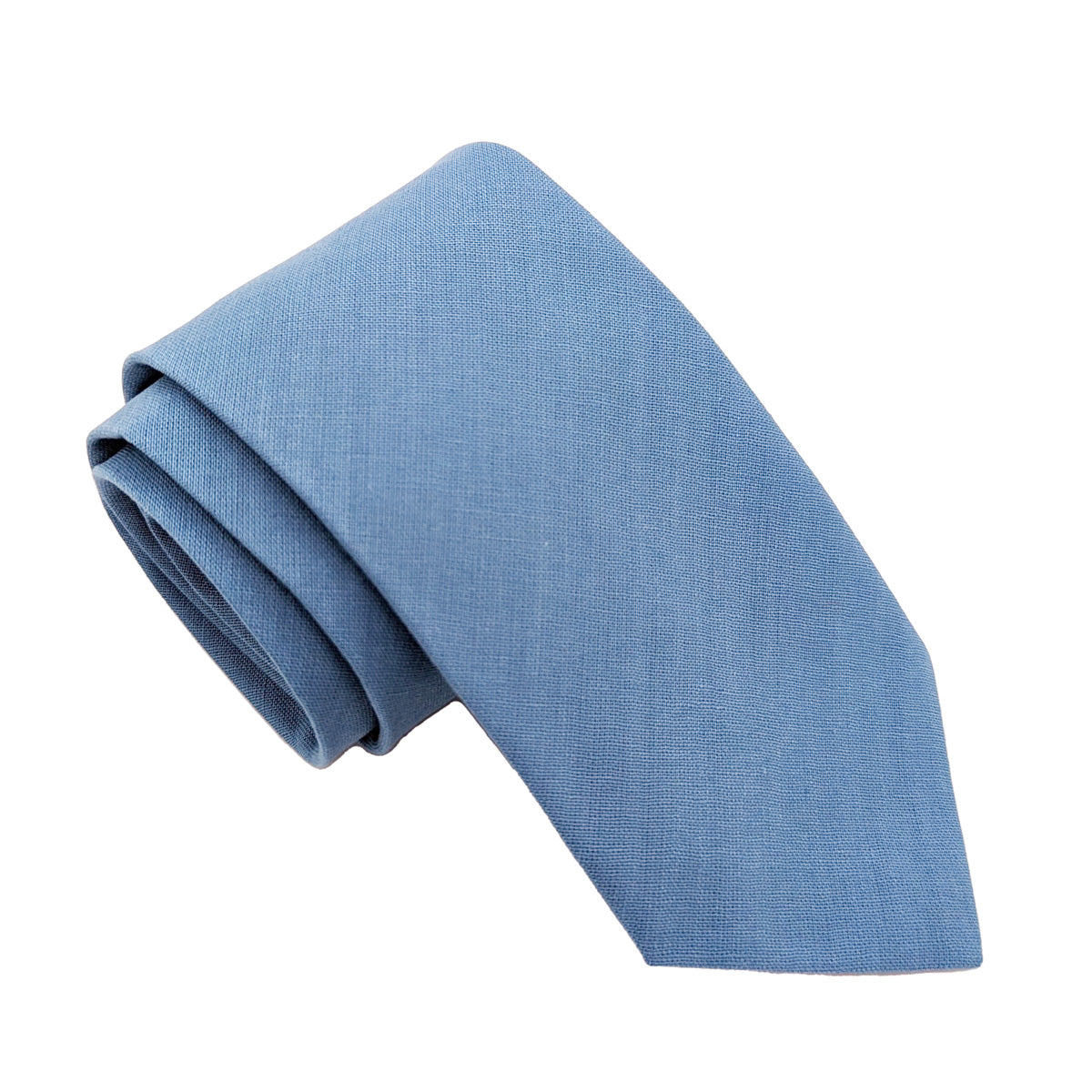 Mineral Blue Cotton Boys Ties