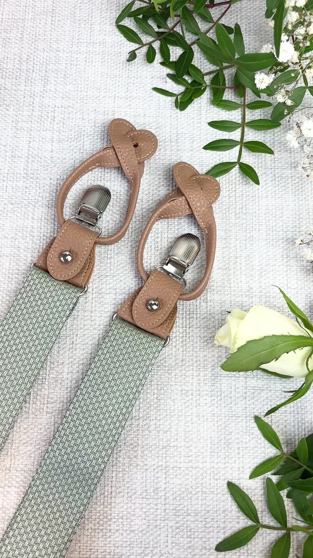 Wild Sage Woven Braces