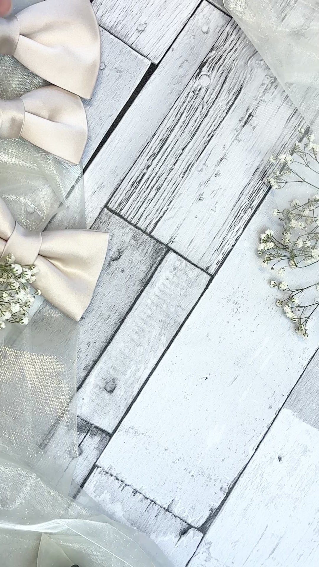 Antique Champagne Bow Ties Video