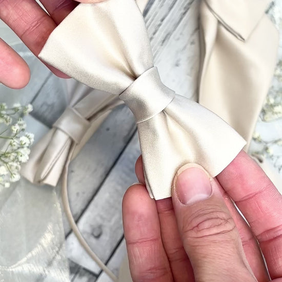 Antique Champagne Hair Accessories Video