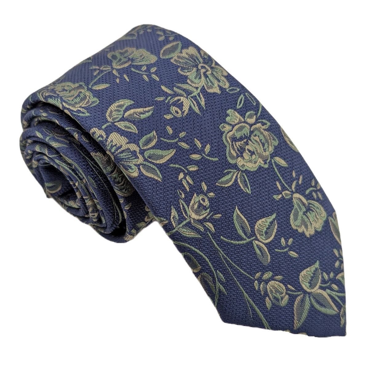 Olive Green Floral Wedding Swatch
