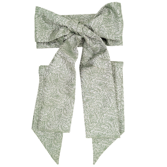 Sage & Silver Leaves Bridesmaid Sash