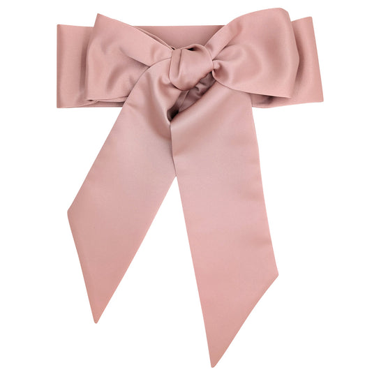 Suede Pink Bridesmaid Sash