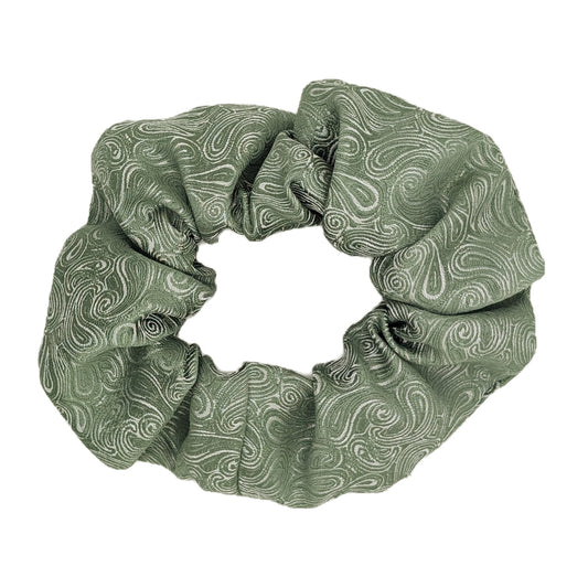 Wild Sage Paisley Wedding Scrunchie