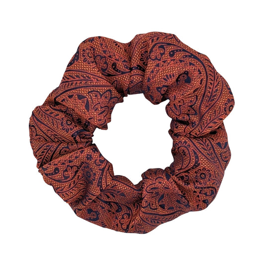 Sunset Lace Paisley Wedding Scrunchie