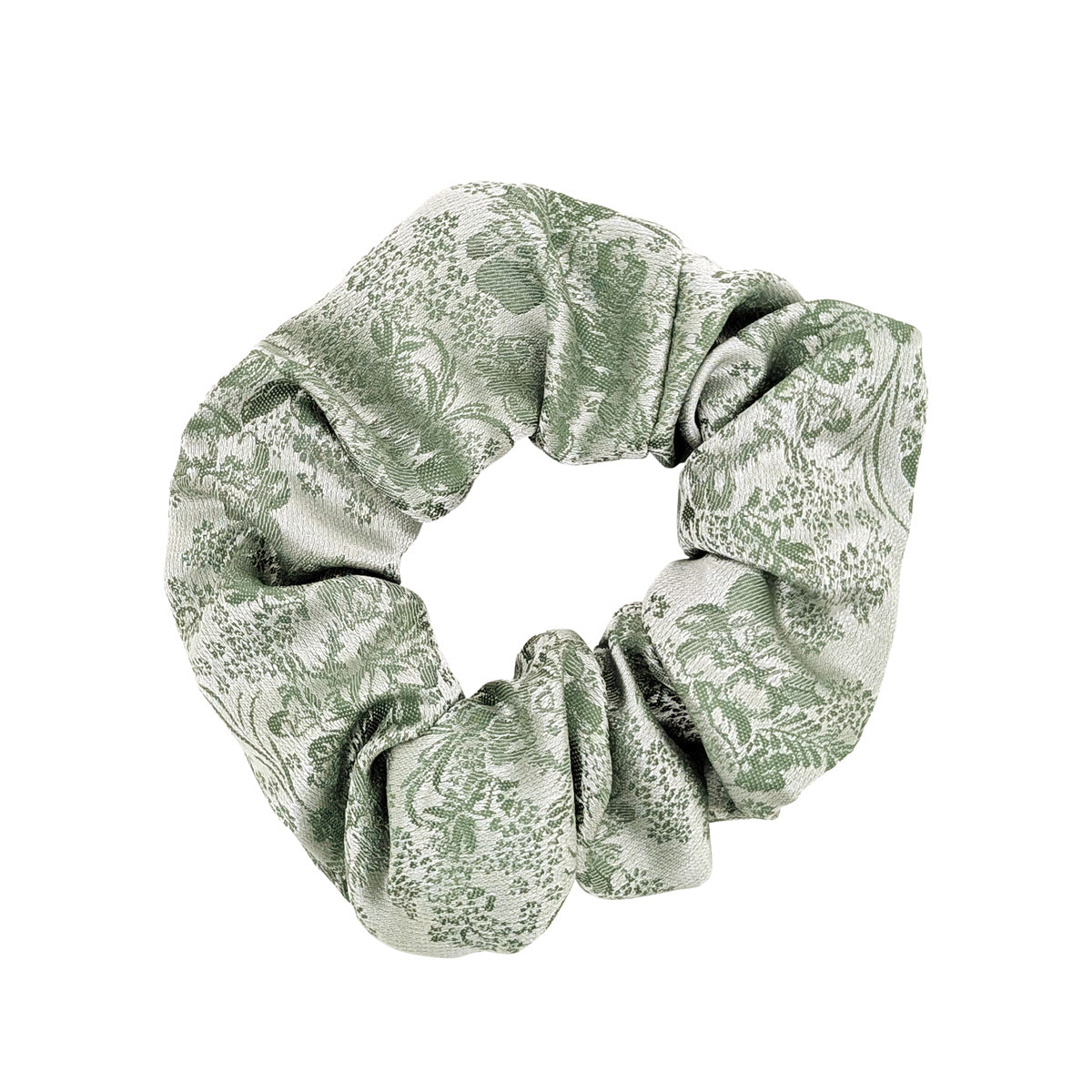 Wild Sage Floral Wedding Scrunchie