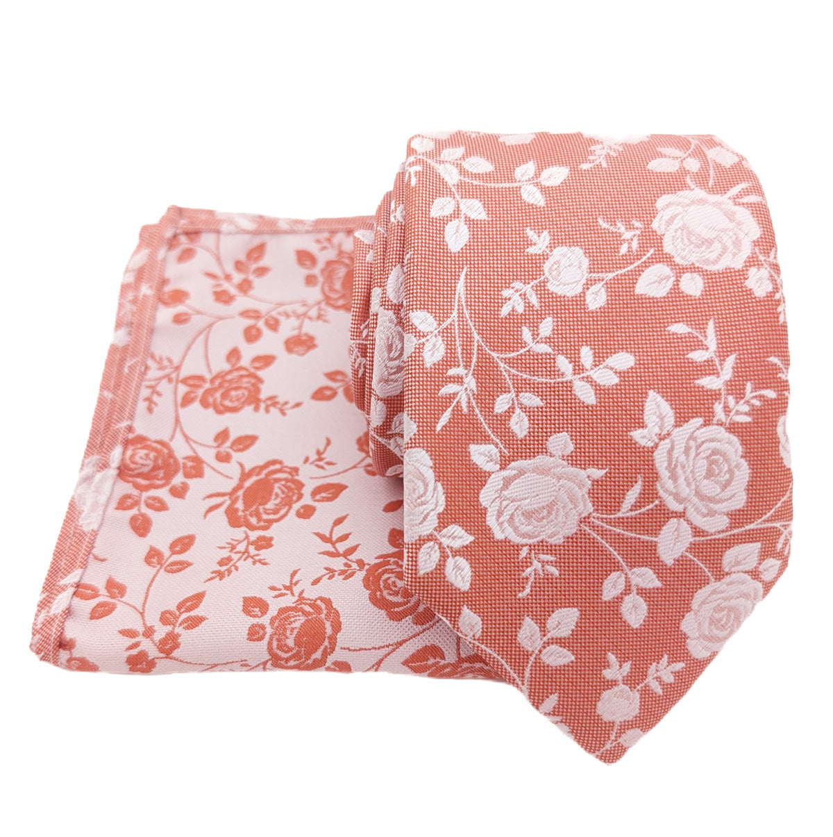 Seville Rose Petals Wedding Tie