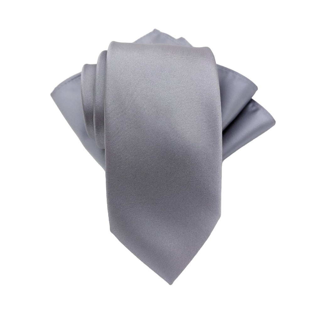 Platinum Pocket Square