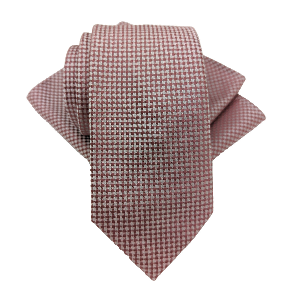 Mid Rose Patterned Pocket Square