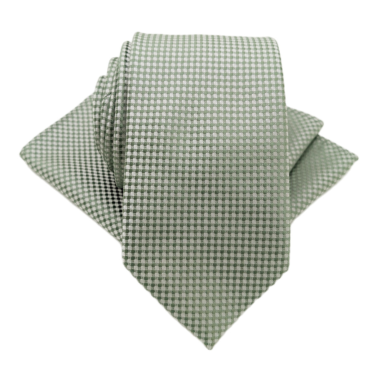 Sage Patterned Pocket Square
