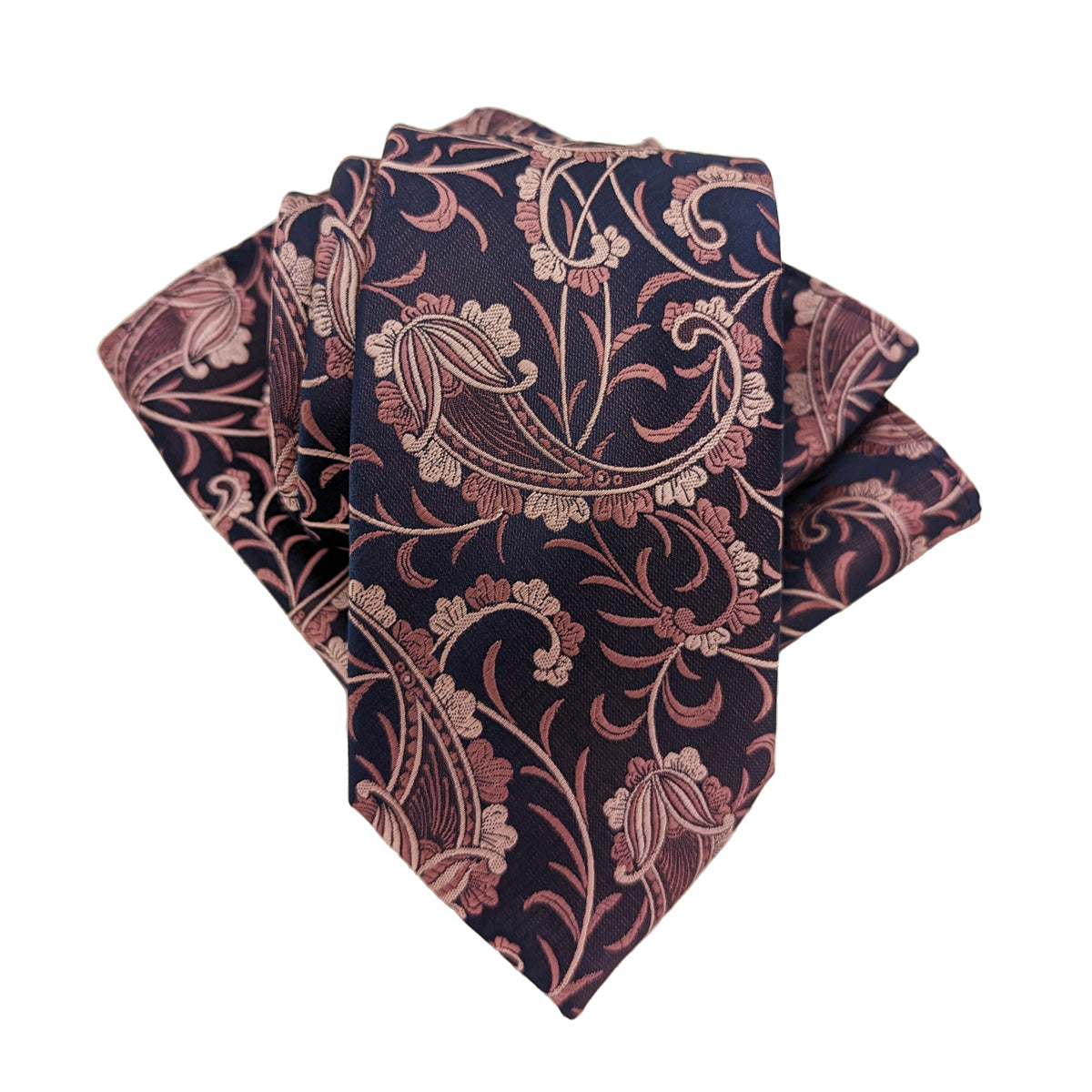 Rose Vintage Paisley Wedding Tie