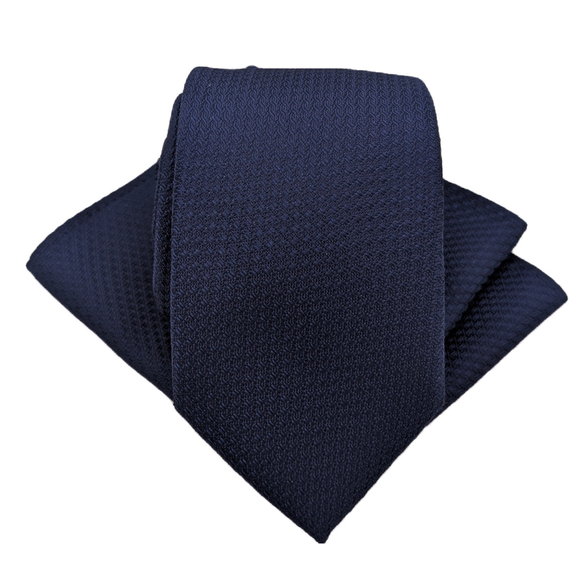 Navy Woven Pocket Square