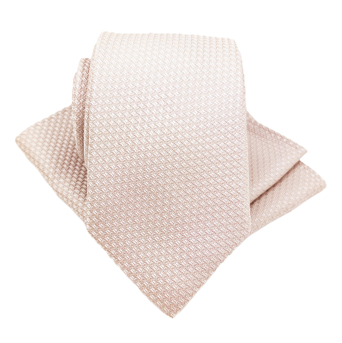 Oyster Woven Pocket Square