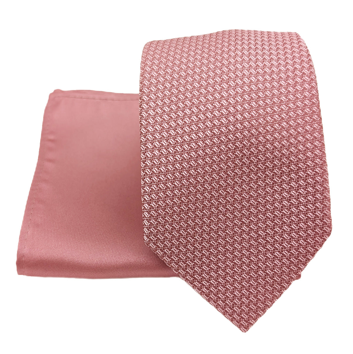 Mix and Match - Desert Rose Patterned & Desert Rose Wedding Tie Set