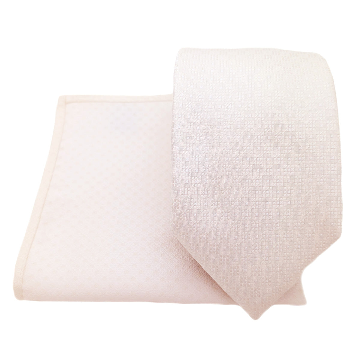 Ivory Diamonds Pocket Square
