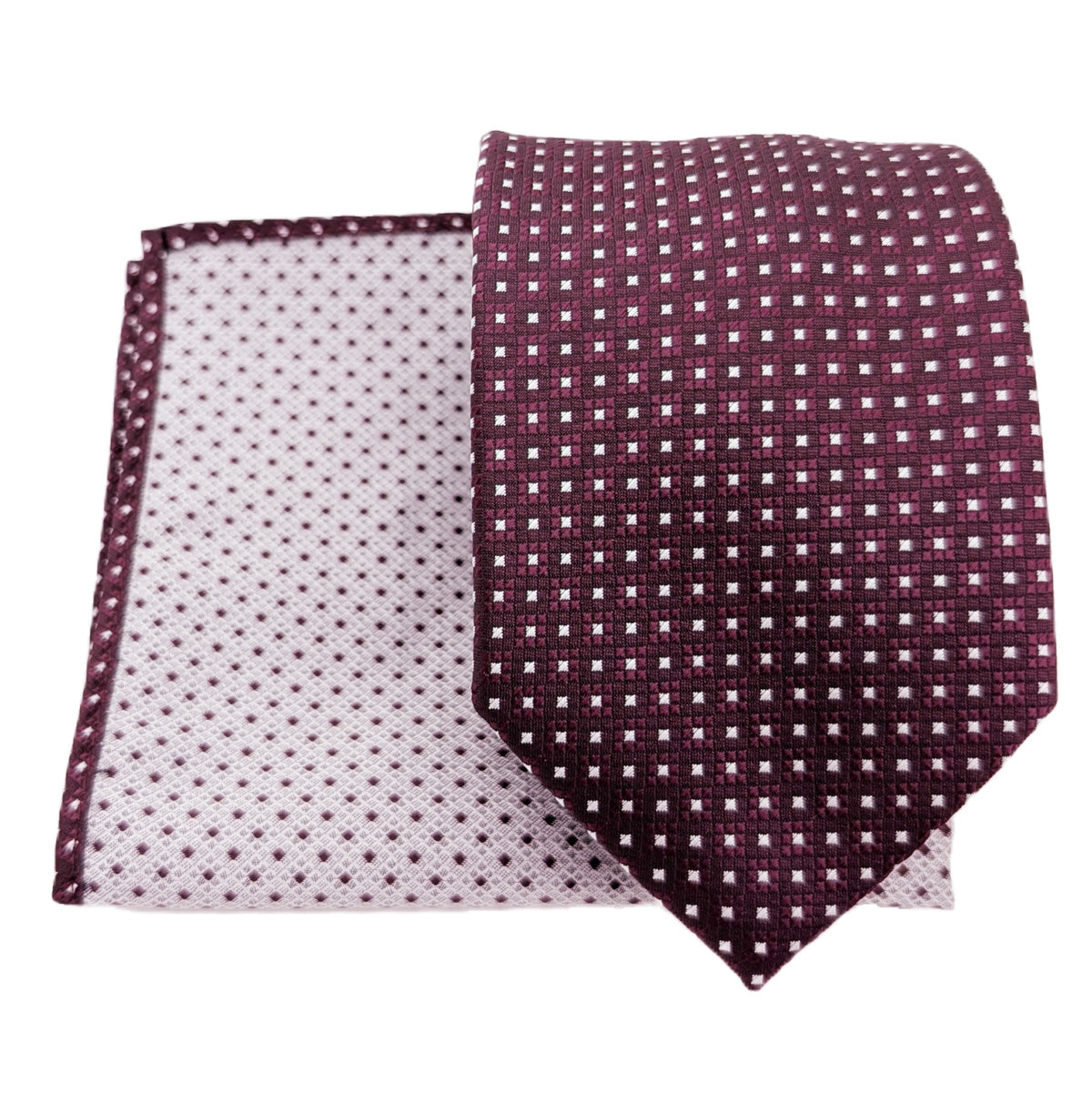 Cassis Diamonds Pocket Square