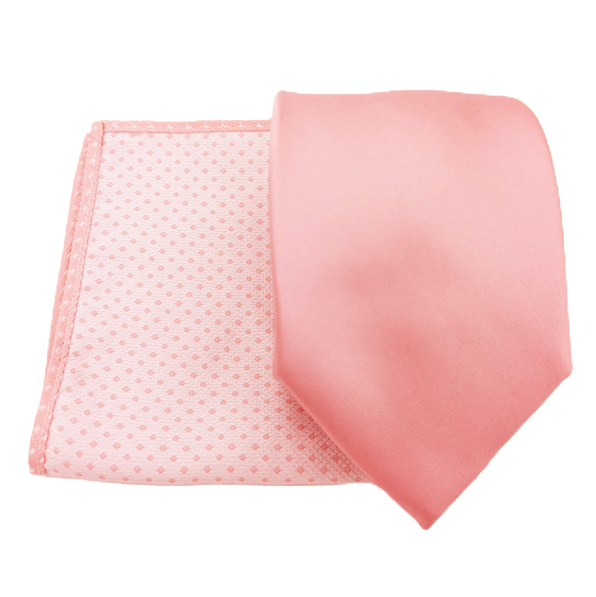 Rose Pink Diamonds Pocket Square