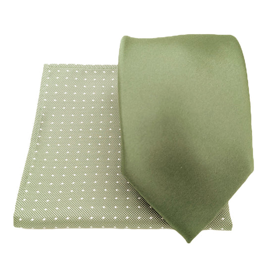 Mix and Match - Wild Sage Diamonds & Wild Sage Wedding Tie Set