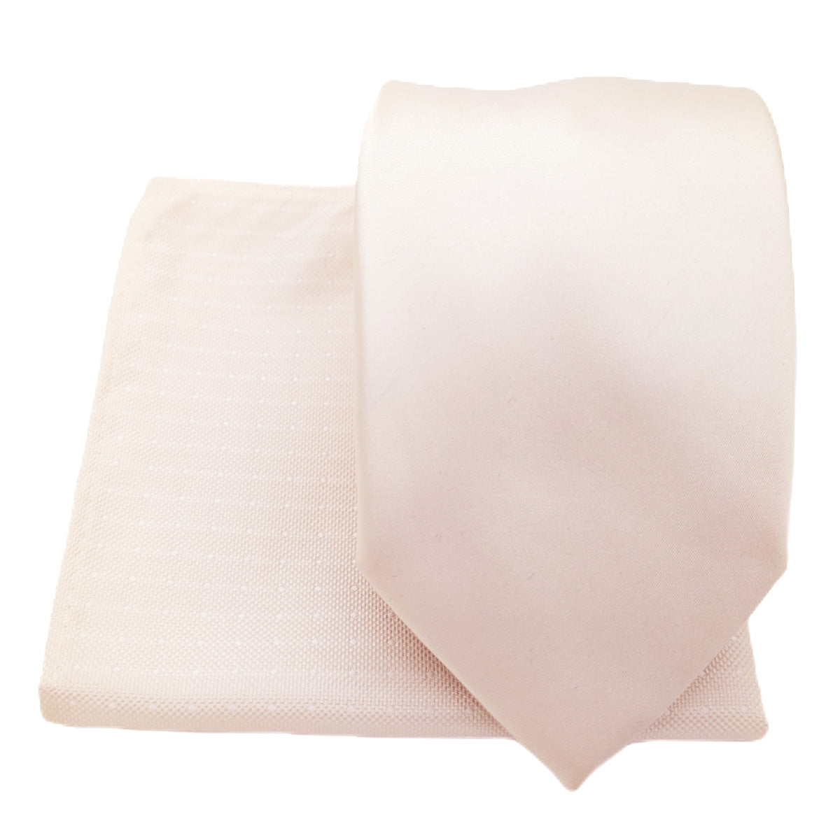 Ivory Pin Dots Pocket Square