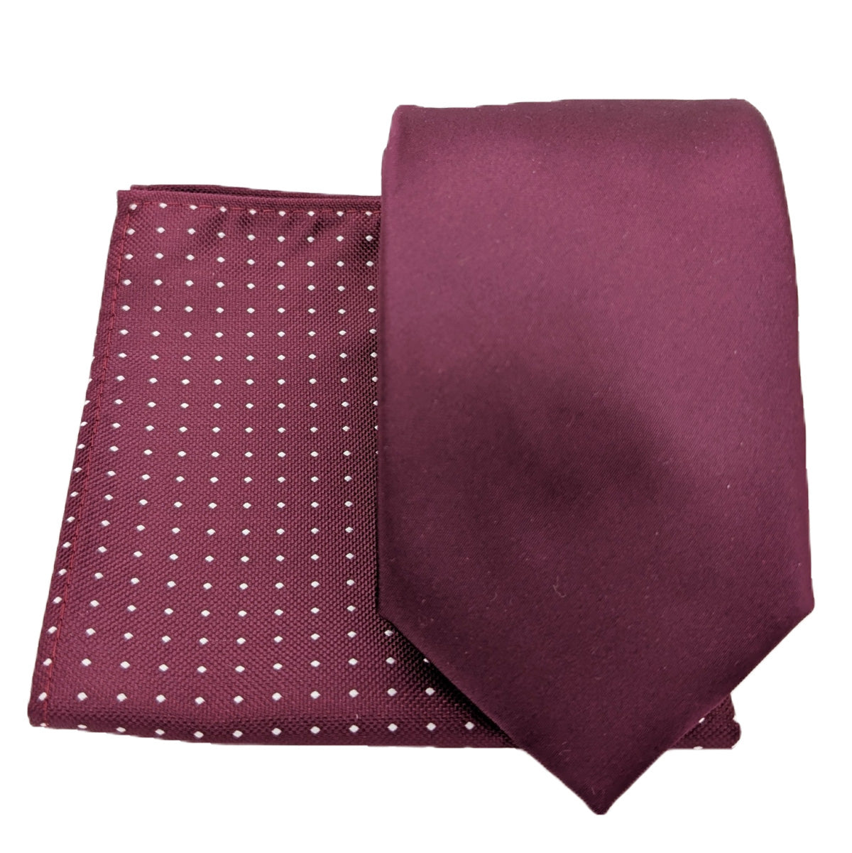 Cassis Pin Dots Pocket Square
