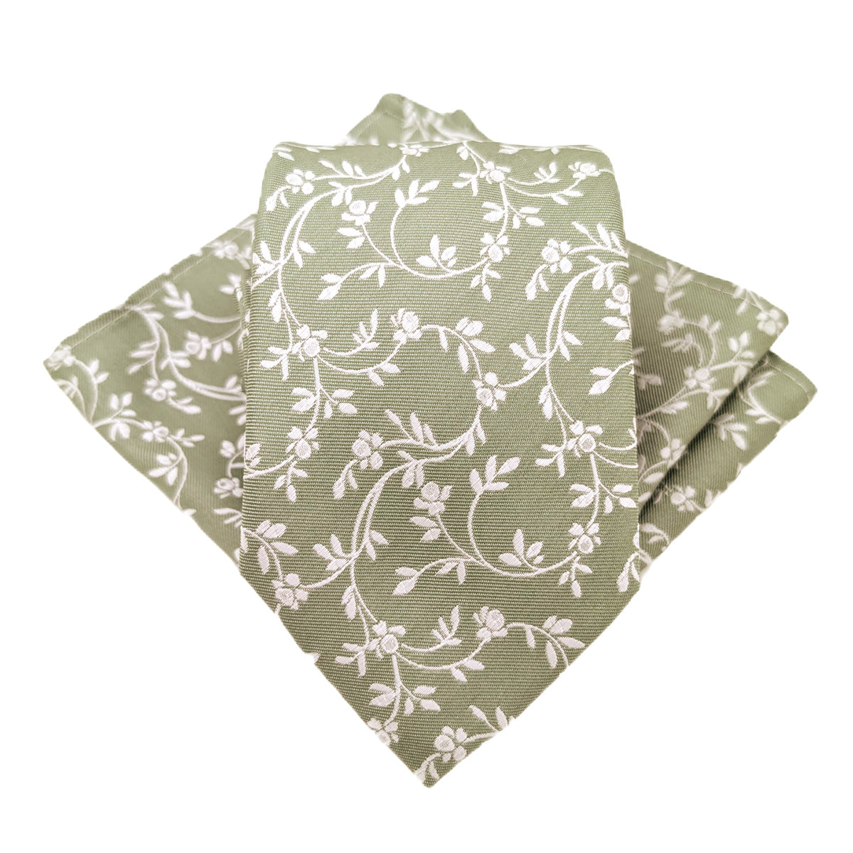 Wild Sage Leaves Pocket Square