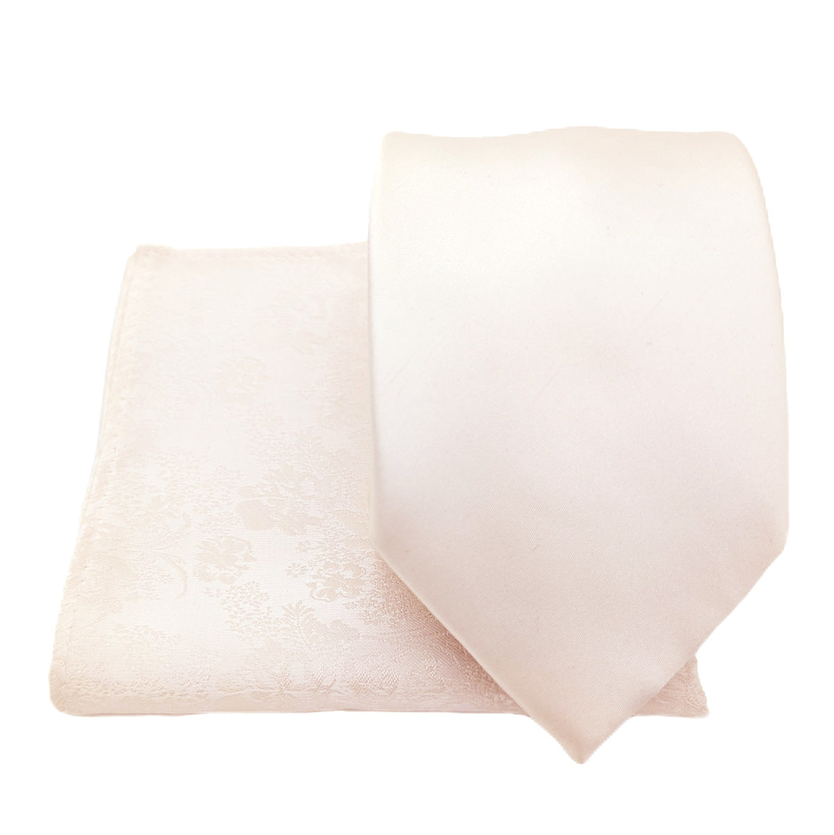 Ivory Floral Pocket Square