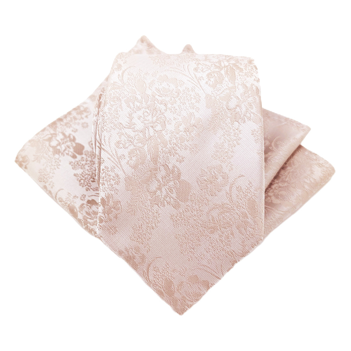 Oyster Floral Wedding Tie