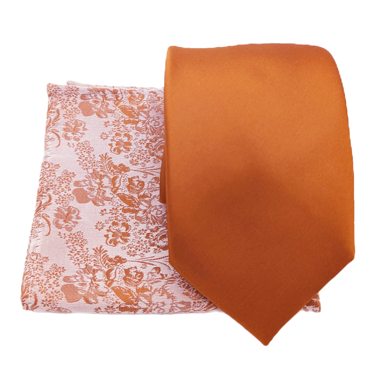 Spice Floral Pocket Square