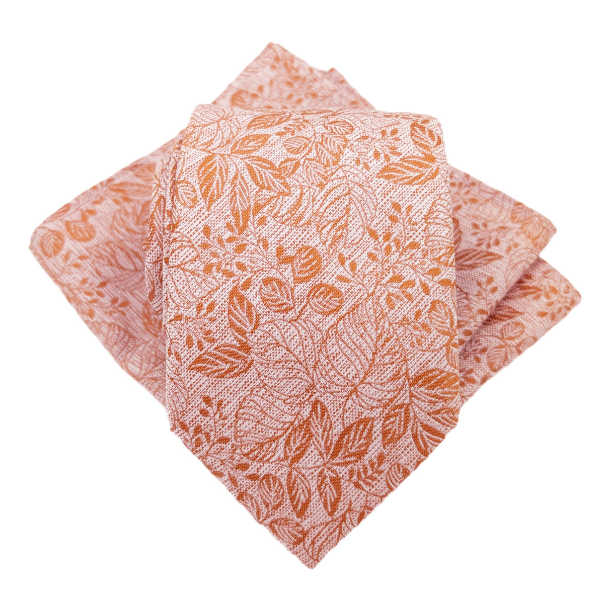 Spice Woodland Leaves Wedding Swatch