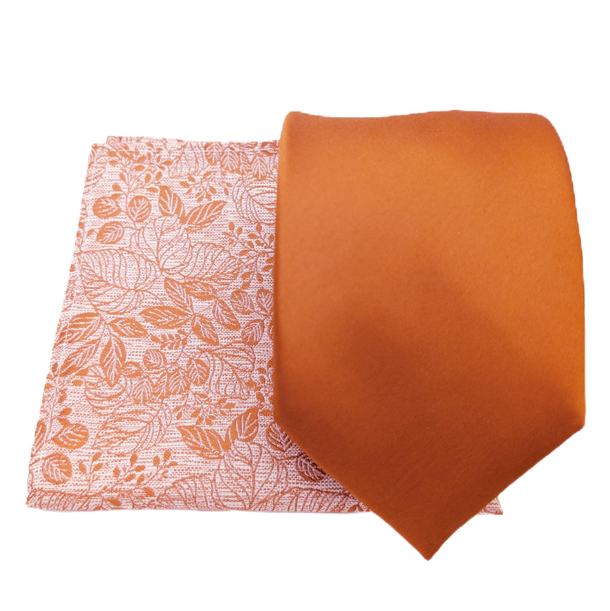 Mix and Match - Spice Patterned & Spice Wedding Tie Set