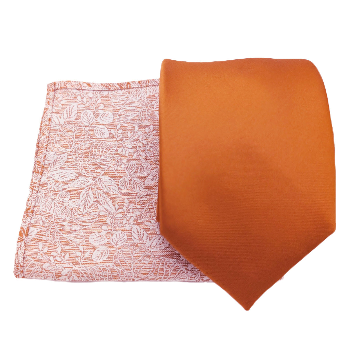 Mix and Match - Spice Patterned & Spice Wedding Tie Set