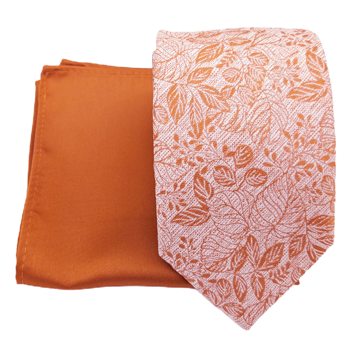 Mix and Match - Spice Patterned & Spice Wedding Tie Set