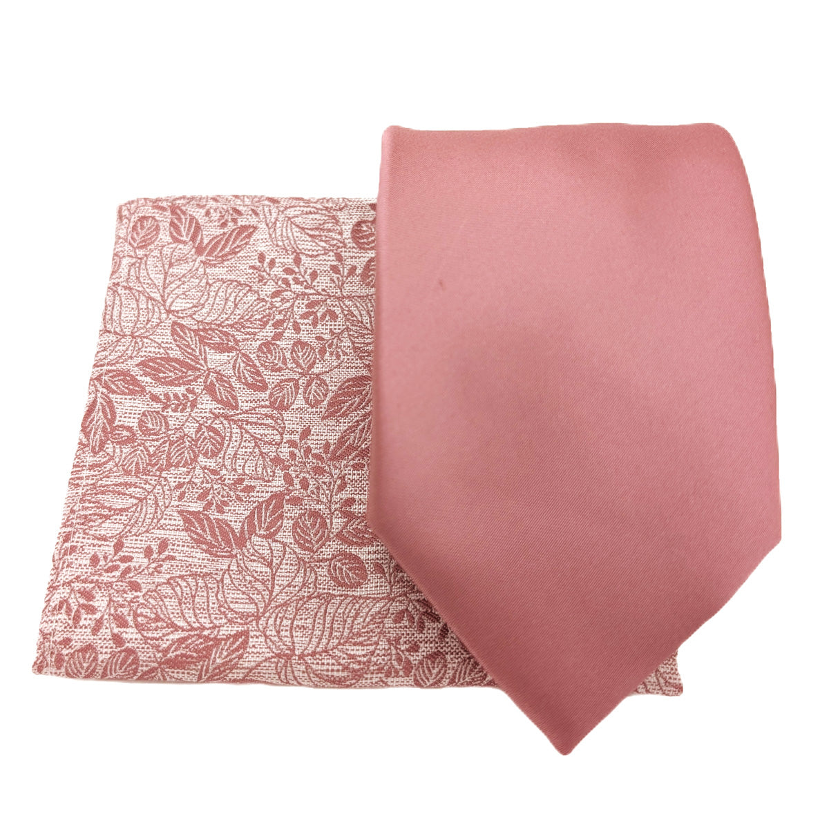 Desert Rose Woodland Leaves Pocket Square