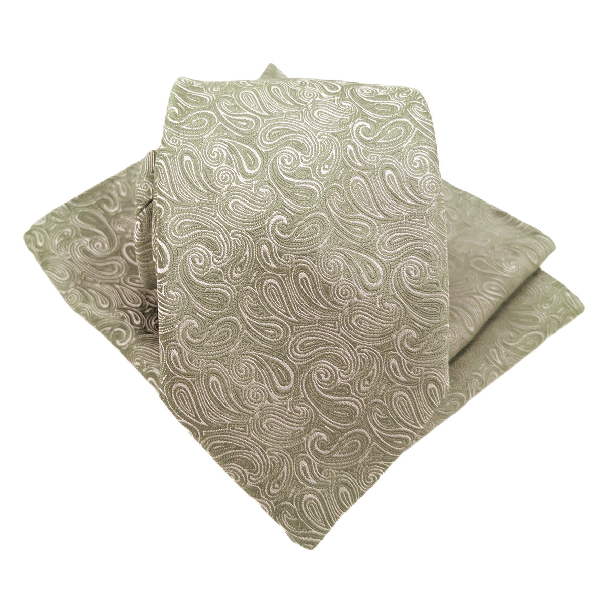 Wild Sage Paisley Wedding Swatch