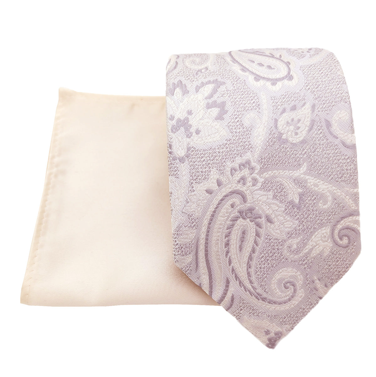 Ivory Baroque Paisley Wedding Swatch