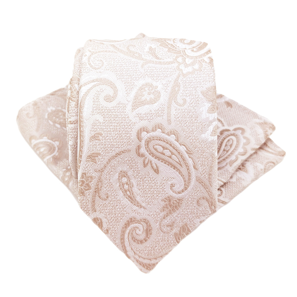 Oyster Baroque Paisley Wedding Swatch