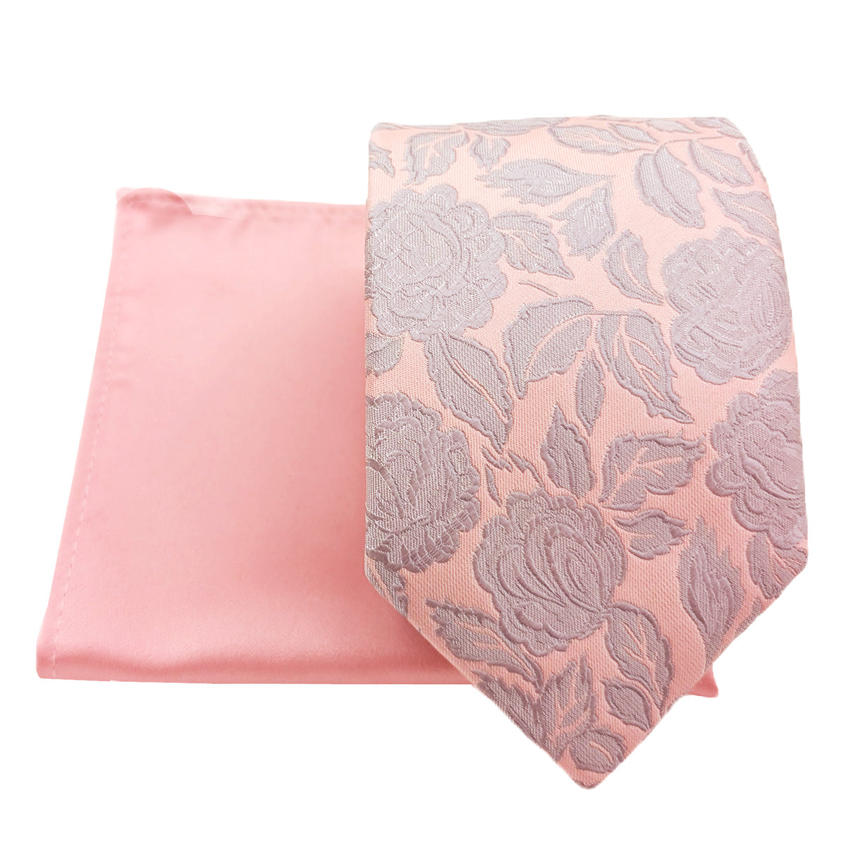 Mix and Match - Pink Patterned & Pink Wedding Tie Set