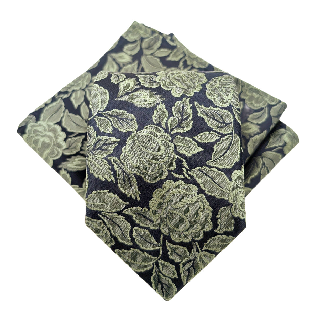 Wild Sage Roses Pocket Square