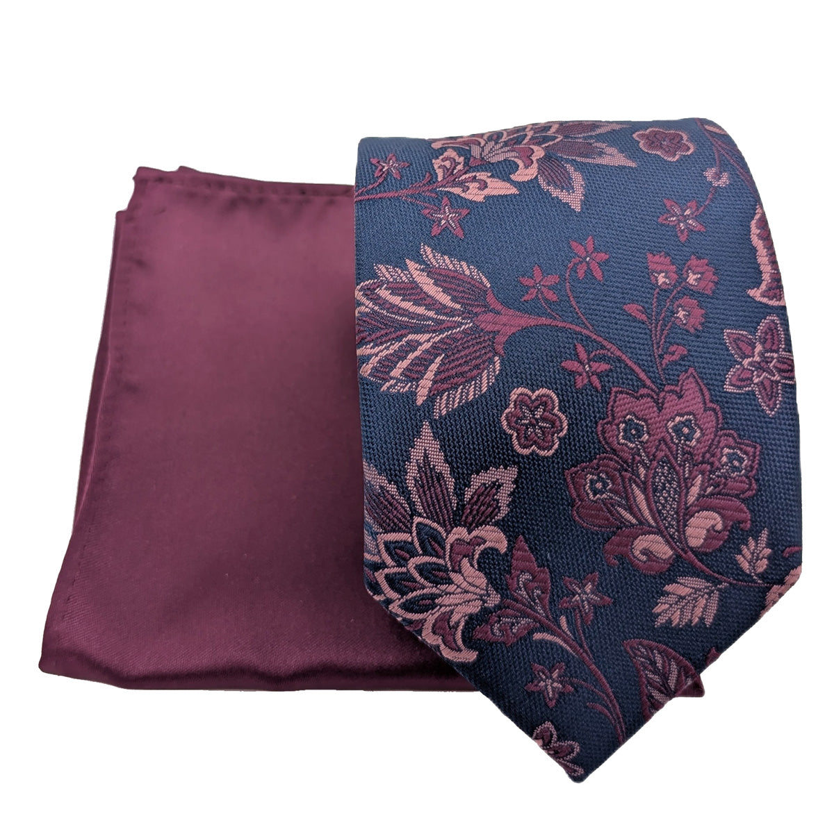 Cassis Damask Wedding Swatch